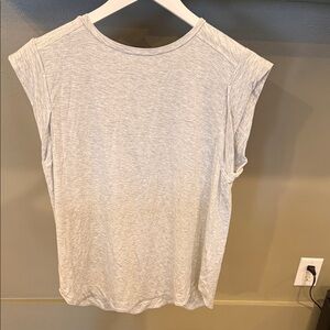 Tavi Light Gray Women's Cap-Sleeve super soft tee